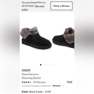 Diara Genuine Shearling Bootie